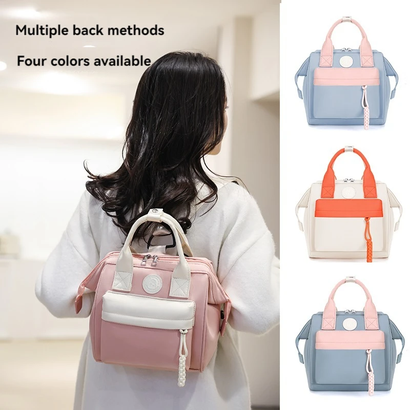 All fashion mother and child mother bag, multi-functional portable mother large capacity backpack