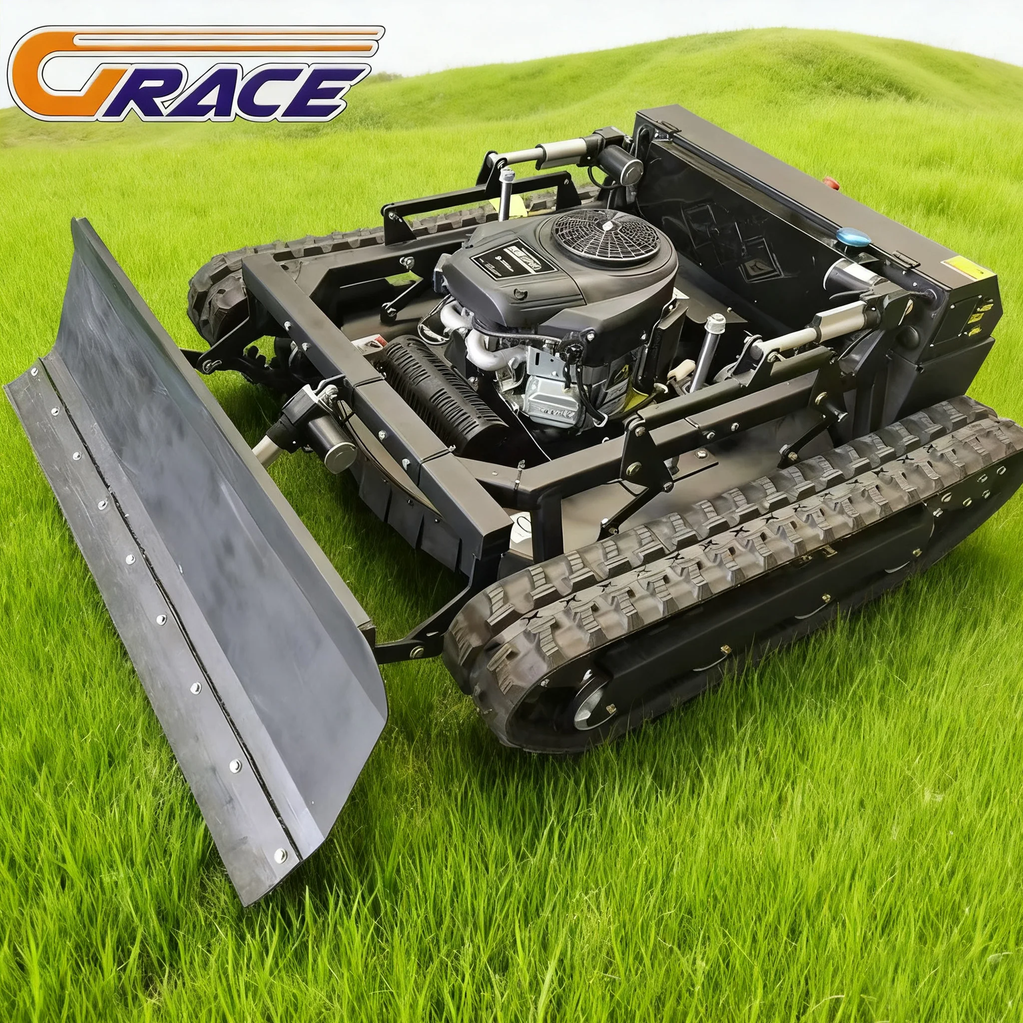Innovative Lawn Mower with Snow Removal Function Adjustable Cutting Height and Snow Discharge Direction