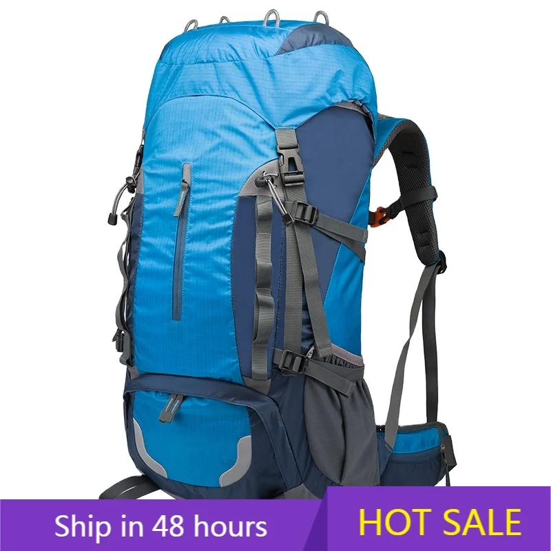 

YTYIN 55 Liters Climb Bag Outdoor Sports Hiking Daypack Backpack Trekking Waterproof Mountaineering Climbing Camping Backpack