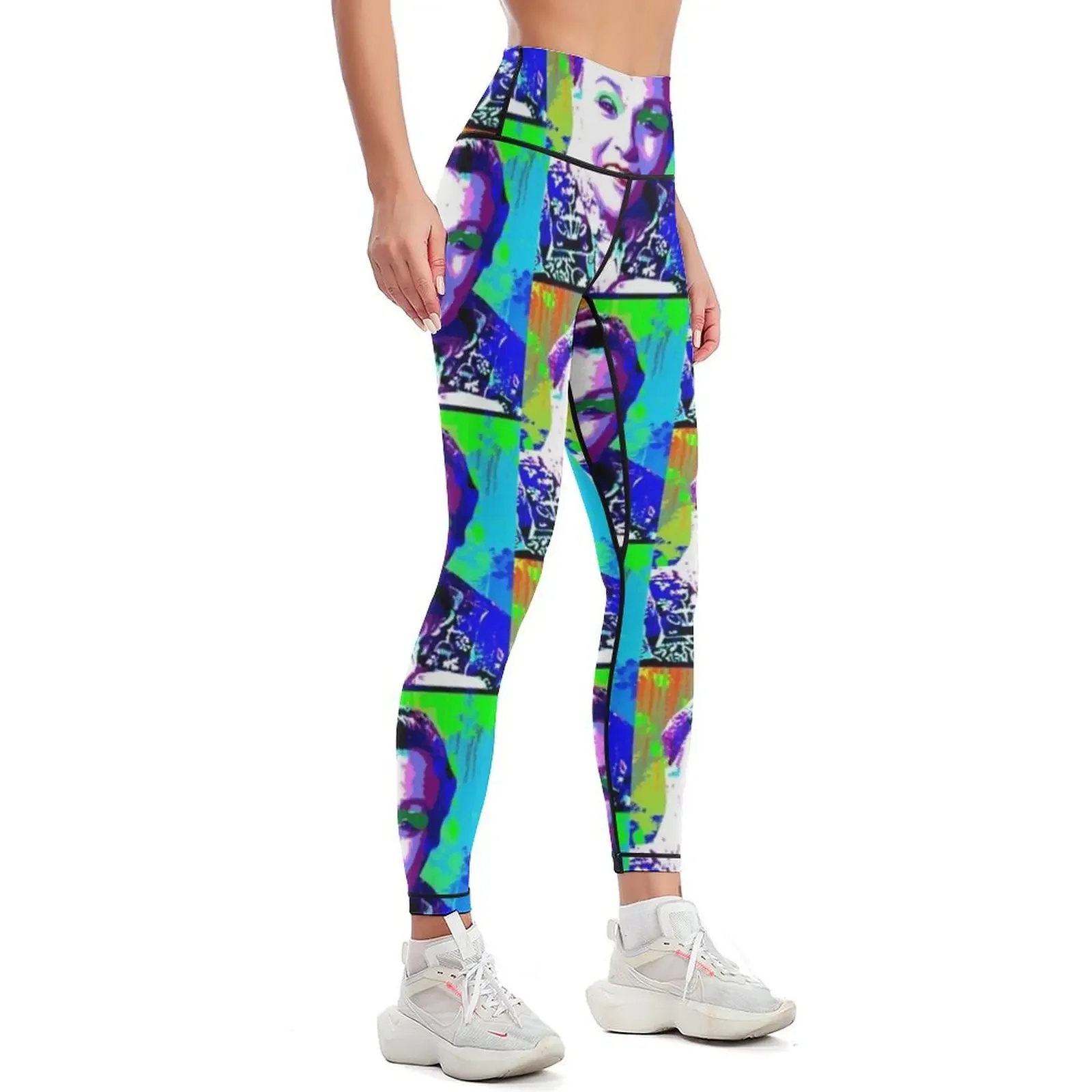 Macaroons Leggings Women's pants Tight fitting woman Training pants exercise clothing for Womens Leggings