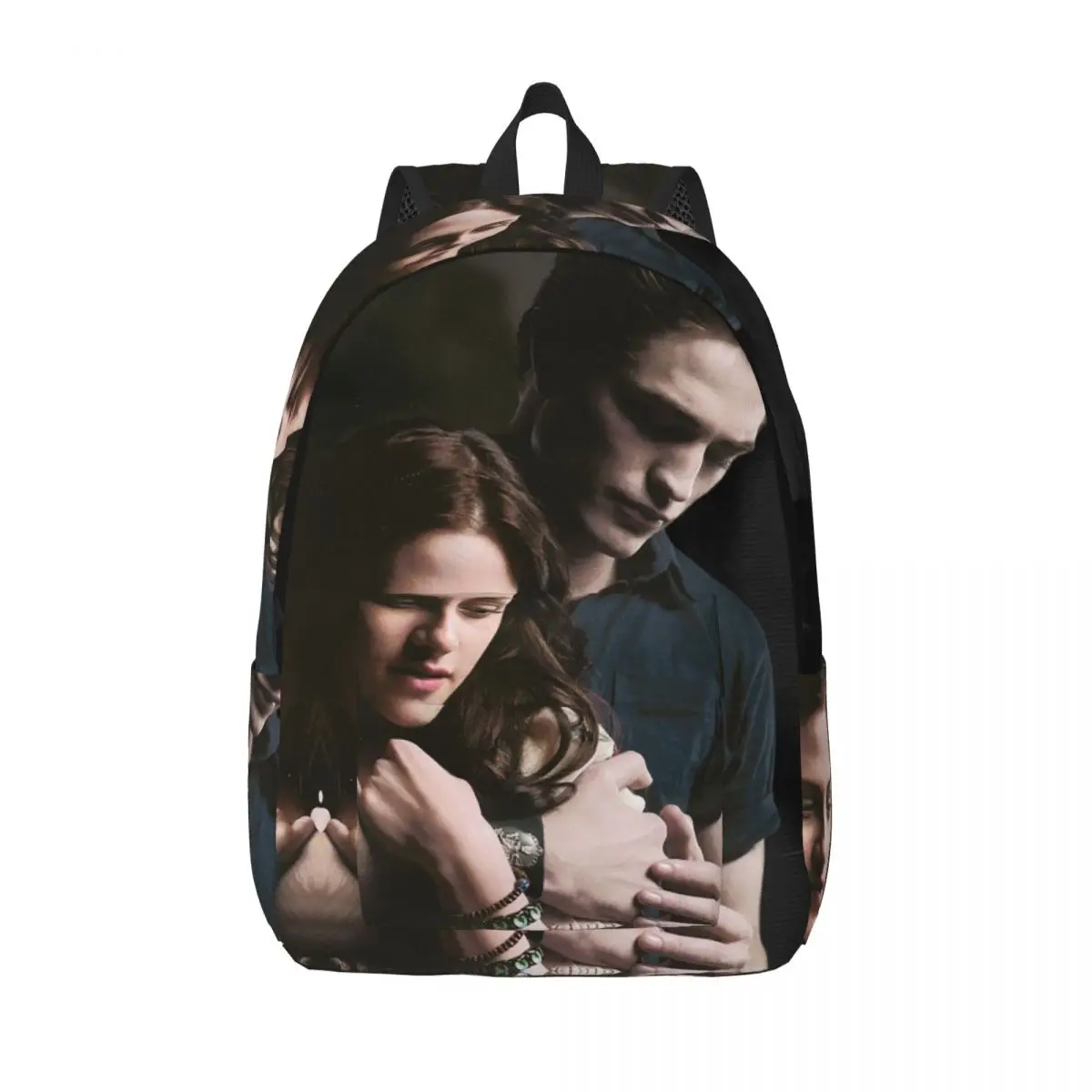 

The Twilight Saga Vampire Girl for Men Women Student School Book Bags Edward Bella Canvas Daypack Elementary High College Sports