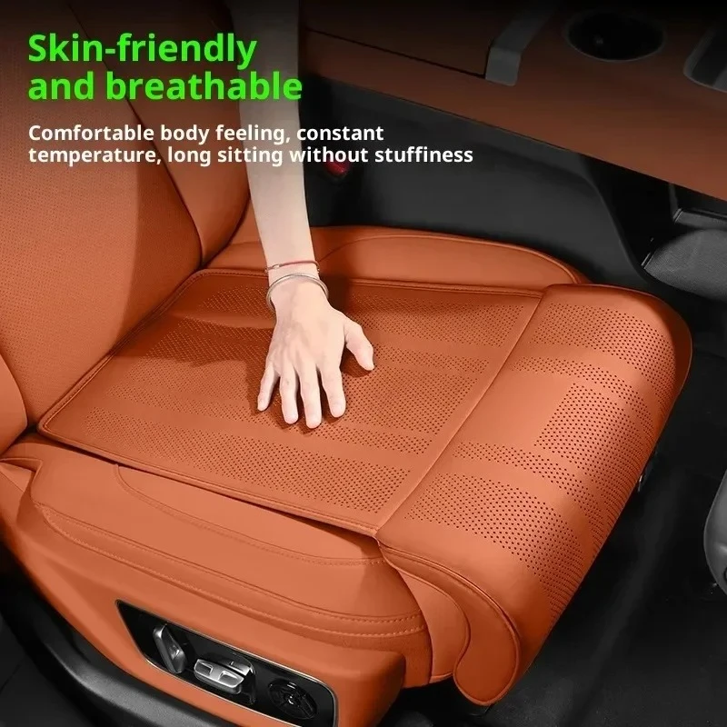 For Haval H6 4th Gen 2025 2026 2027 GT PHEV DHT Car Seat Leg Support Extension Mat Cushion Pad Driver Leg Rest Breathable Cover