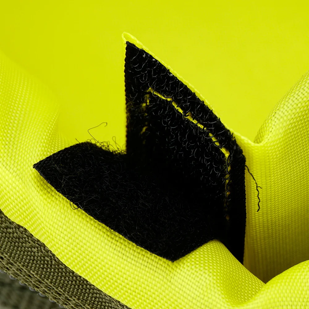 حقيبة أدوات هيريسي - حقيبة ظهر مقاومة للماء لمعدات الصيد مع 3 فواصل قابلة للتعديل للبكرة والملحقات W125 #4