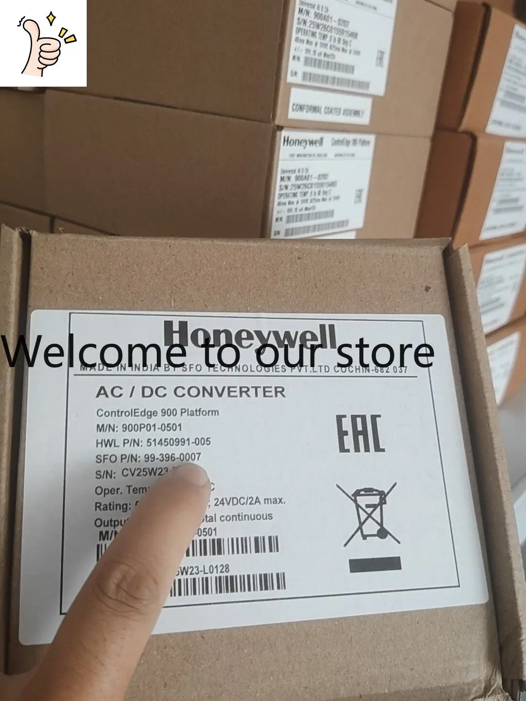 Honeywell AC/DC Converters, Controls