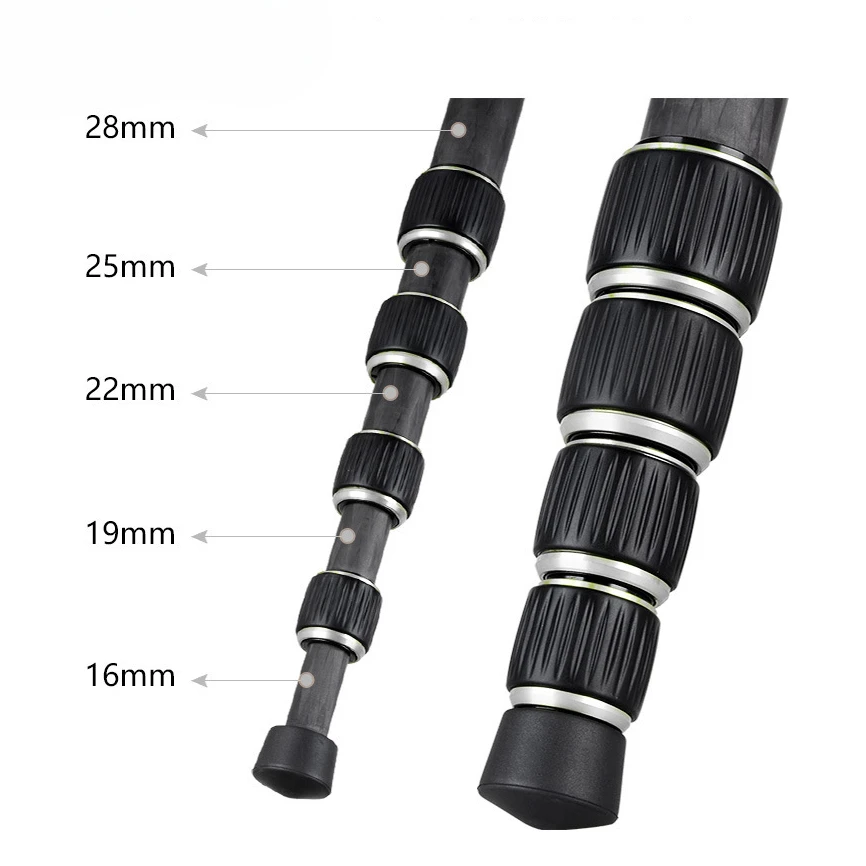 Tripod Carbon Fiber Detachable Monopod Tripod