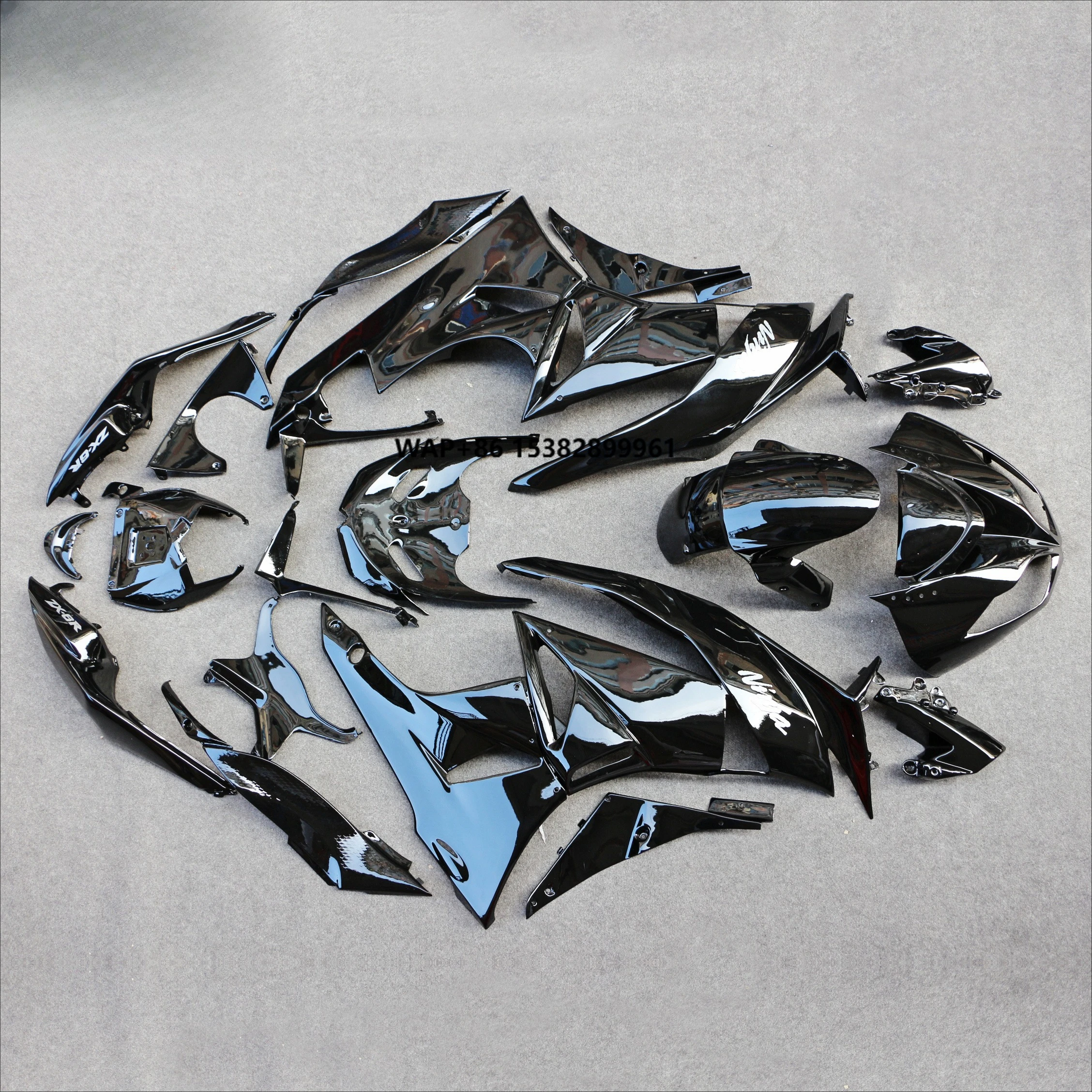 

Комплект обтекателей KOLMIO-LAM для мотоцикла Ninja ZX-6R 636 ZX636 ZX6R 2009-2012 с ABS