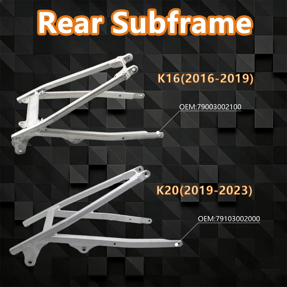 

Алюминиевая рама-подрамник OTOM для мотоциклов KTM EXC EXC-F SXF XC-F XCF-W 150 250 350 2016-2023, задняя опора сиденья для мотокросса.