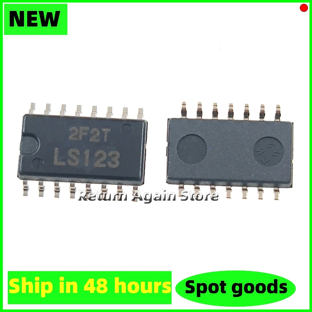 10PCS/LOT LS04 LS86 LS123 SOP5.2MM SOP-14/16 New imported original gate inverter