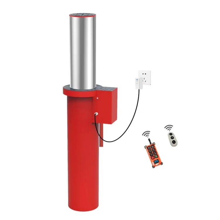 

Factory Stainless Steel Automatic Telescopic Rising Safety Electric Bollards Parking Lot Safety Non-Hydraulic Bollards