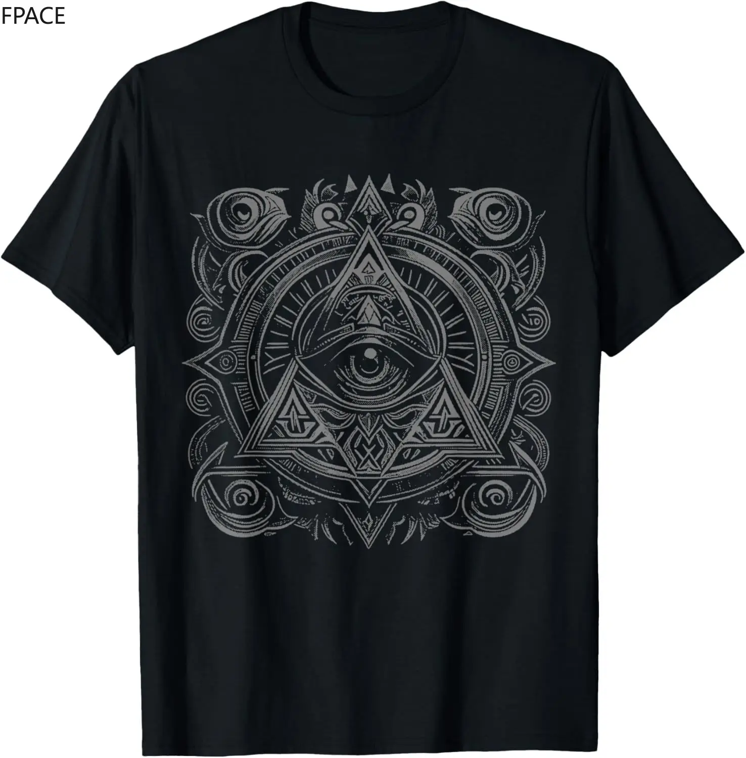 

Illuminati All Seeing Eye T-Shirt men clothing streetwear oversized t shirt