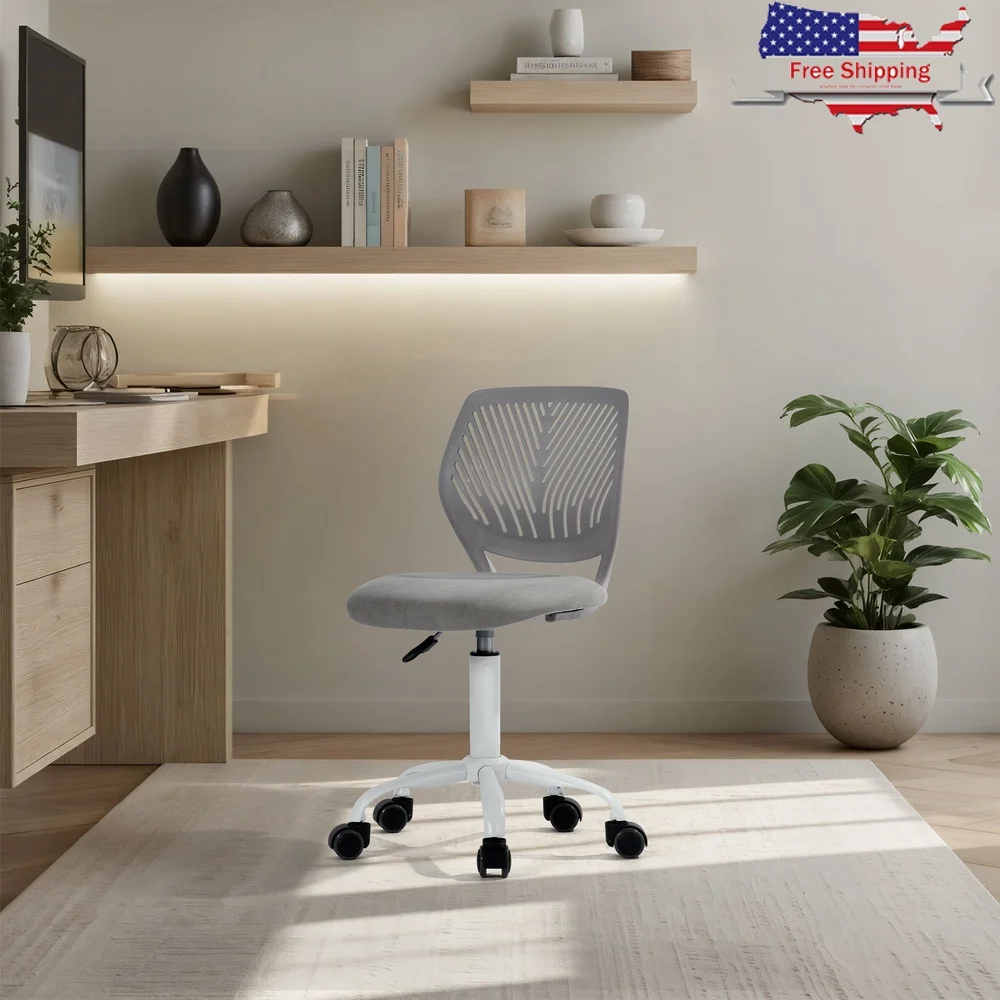 

Регулируемый настольный стул для детей и подростков с сетчатой спинкой, мягкое сиденье, гладкие ролики, идеальное исследование, школьная спальня