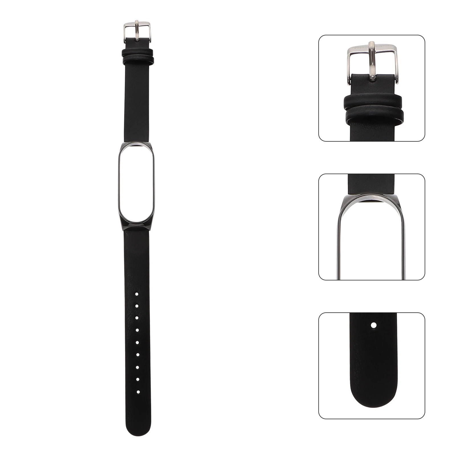 

Microfiber Wristband Watch Strap Simple Sports Wristbands Skin Men's Straps Replacement