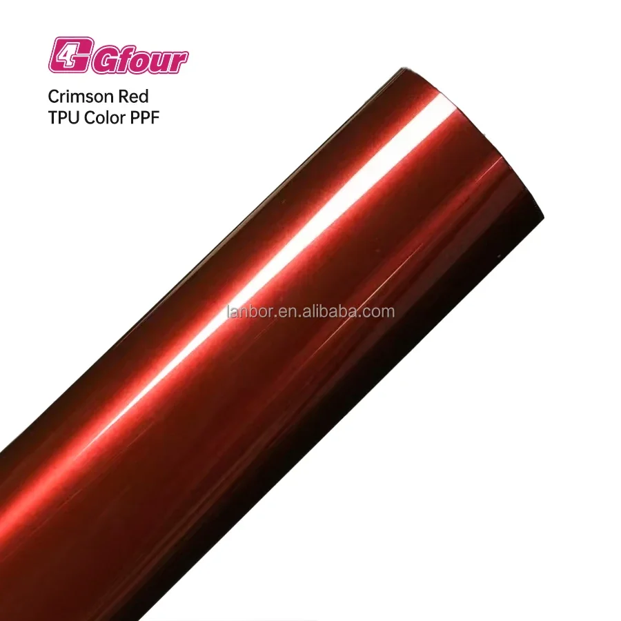 Vendas quentes atacado preto fosco tpu cor ppf inf desbotando soprando filme tpu respirável para macacão