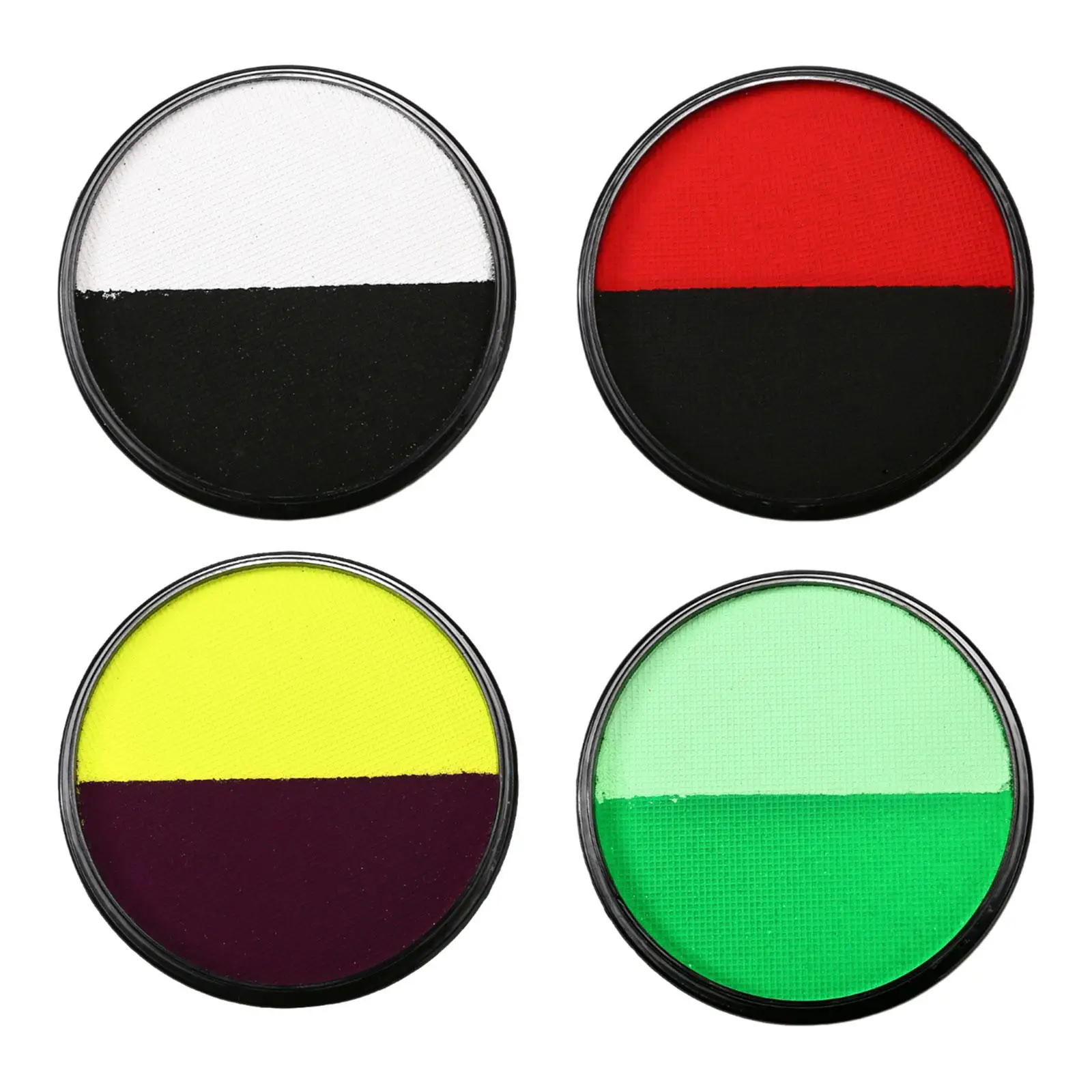 Face Body Paint Palette Easy Blend High Pigment Makeup for Football Games Halloween Stage Performance