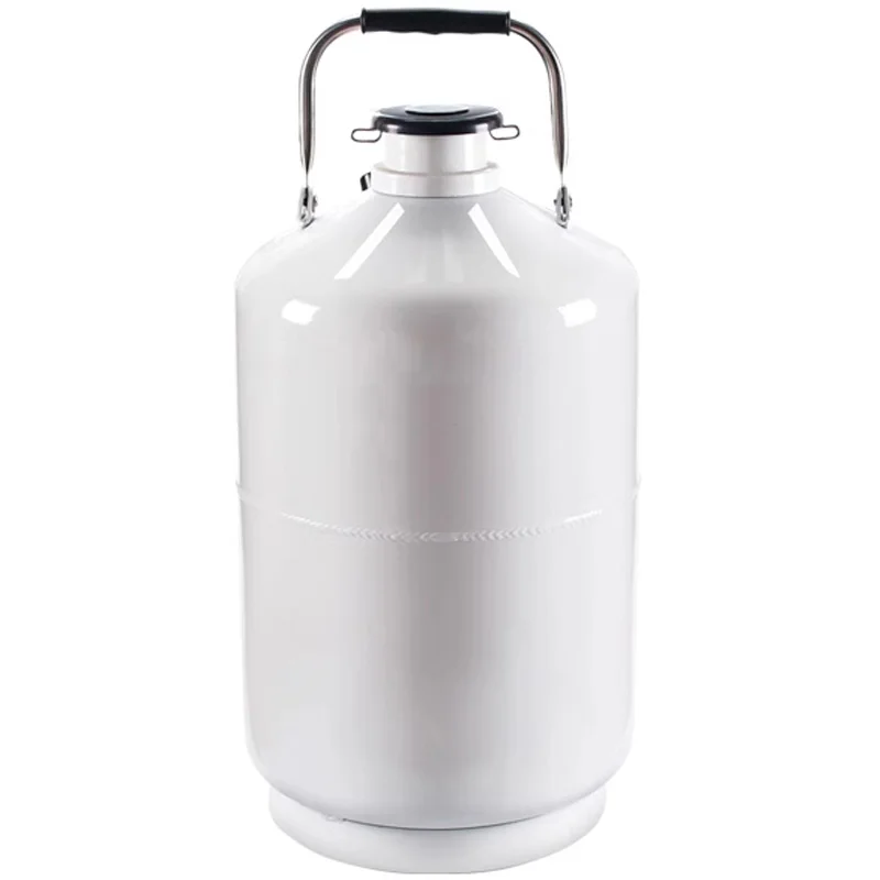 Cryogenic liquid nitrogen tank transport type 10/15/20/30/35L scientific experiment container insulation barrel freezer