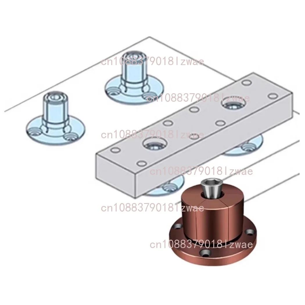 

1 шт. Зажим для внутренней фиксации с ЧПУ, быстрозажимной распорный штифт, ручной локатор для затяжки внутренних отверстий