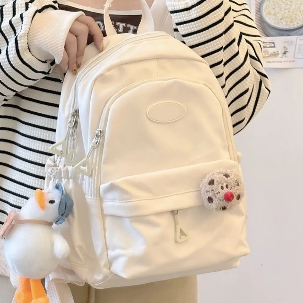 Korean Student School Backpack School Bags For Teenage Girls Cute Women's Backpack Brand Book Pack Nylon Rucksack