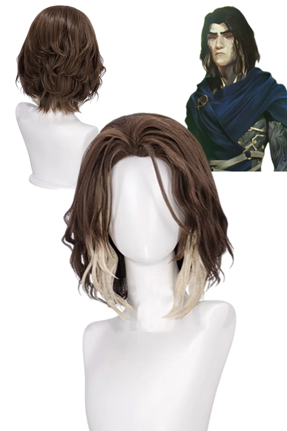 Disguise Arcane Viktor Jinx Wigs 2024 Game LoL TV 2 Cosplay Costume Accessories Adult Men Outfits Male Fancy Dress Up Party Prop