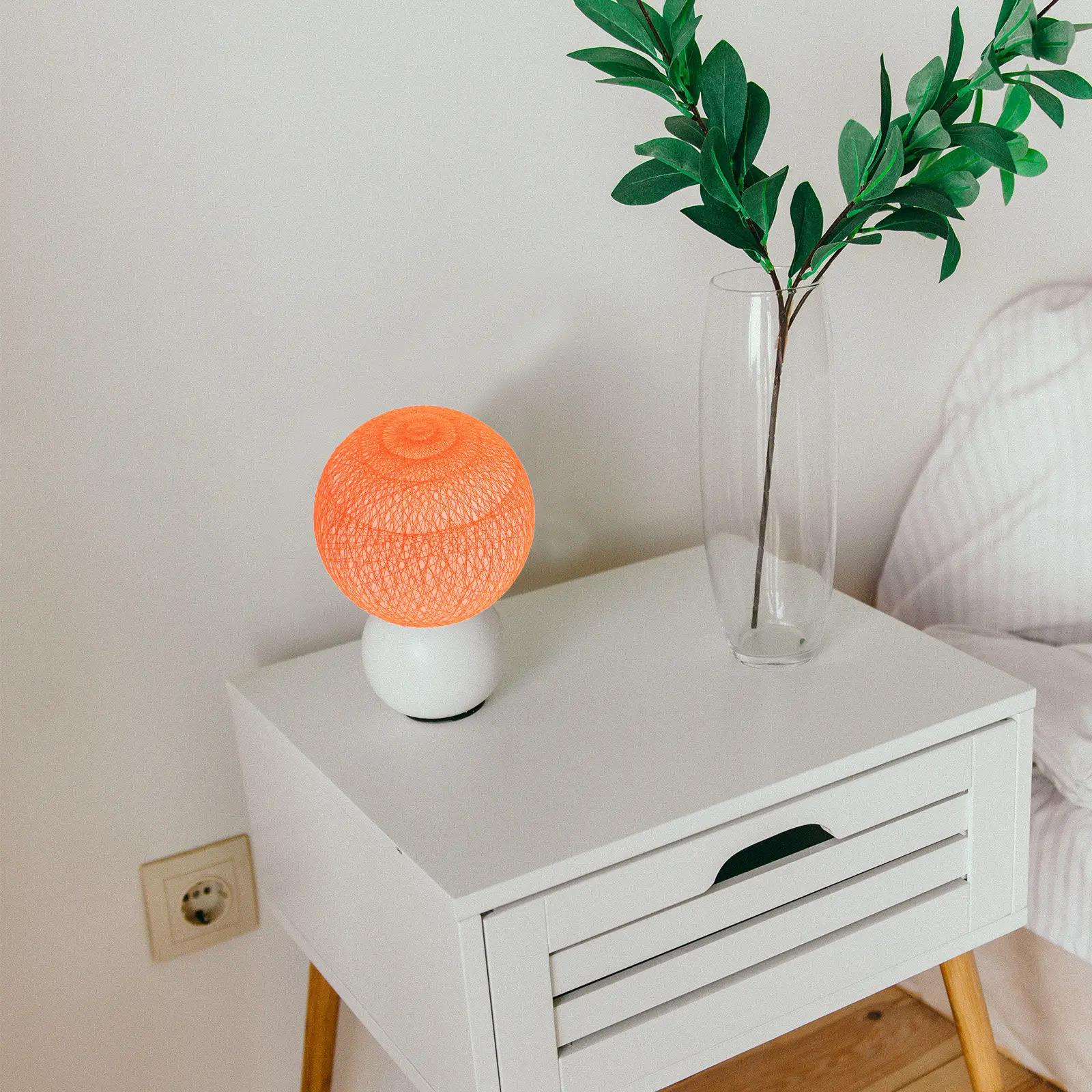 

Globe Lampshade G9 Screw Base Plastic Round Ball Replacement Lamp Shade Decorative Ceiling Pendant Light Fixture Cover Bright