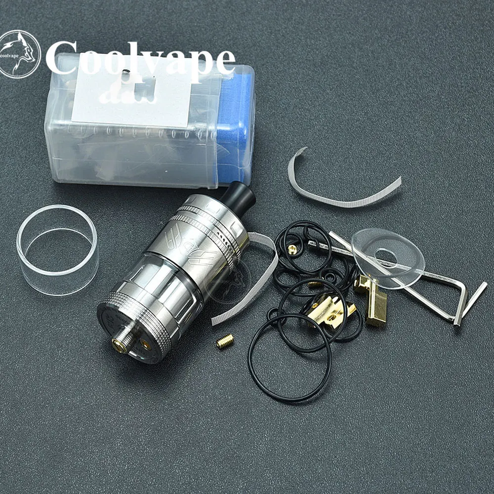 Imagem -03 - Gryphus Estilo Mtl Rta Malha Bobina Vape Tanque Reconstruível Rta 316ss 6ml 24 mm