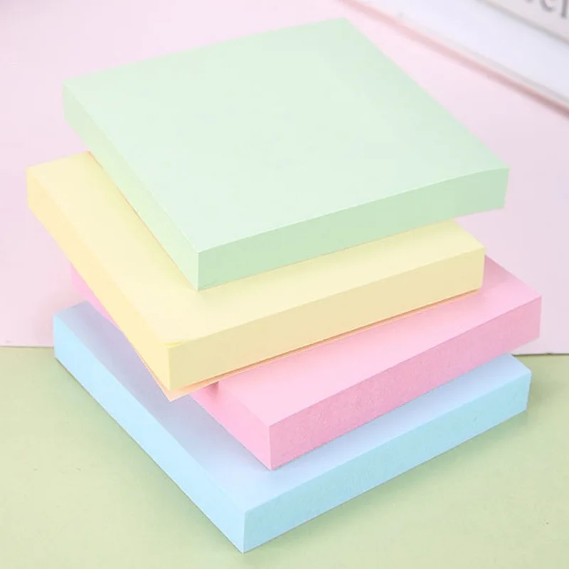 M&G 12 Pcs Sticky Notes Portable Colorful 1200 Sheets 4-Color Note N-Times Memo Pads for Office School