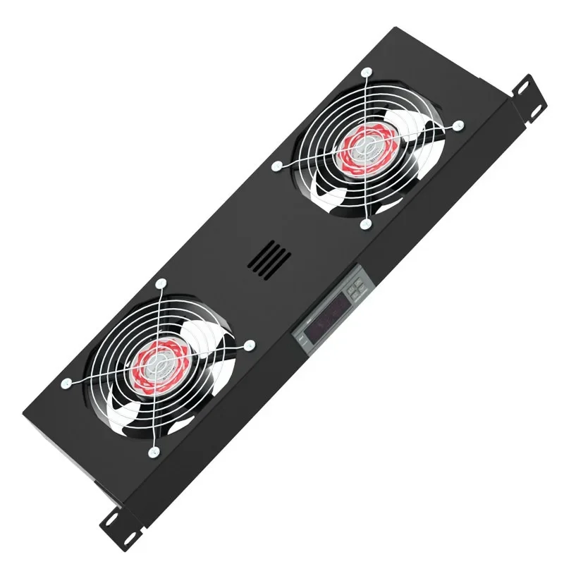 Industrial 220V Silent Cooling Fan PWM Temperature Control High Airflow for Cabinet Chassis Server Network Distribution Cabinet