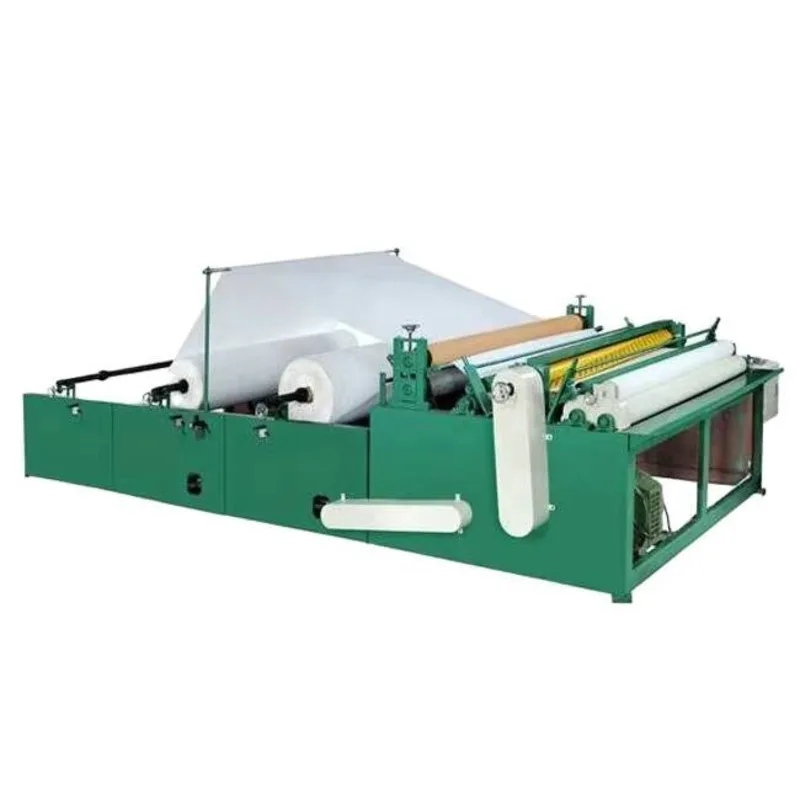 

Toilet Paper Rewinder, Paper Rolling Equipment, Fully Automatic Embossing And Cutting Machine