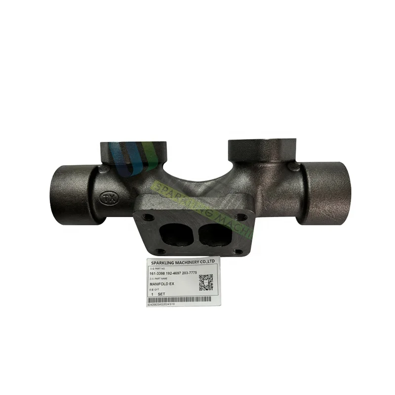 

SG 161-3398 Exhaust Manifold 330C 336D Machinery Parts for Excavator 192-4697 203-7775