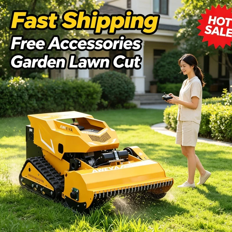 Customized Brand New Self Propelled Lawn Mower Lawn Mower Robot Grass Cutting Machine For Villa Garden Lawn
