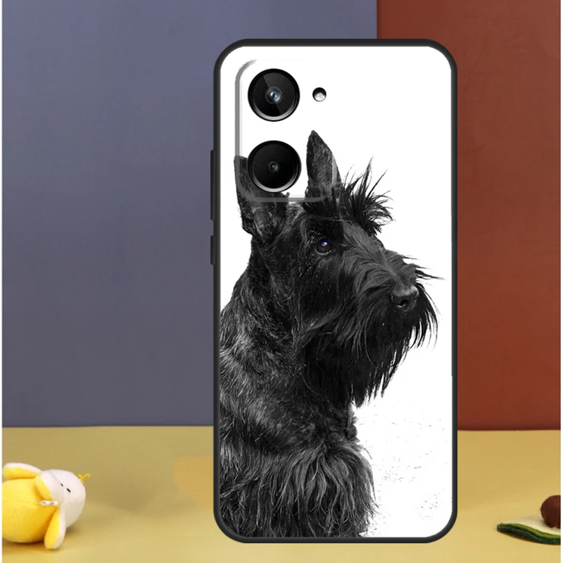 Cute Scottish Terrier Dog For Realme 11 Pro Plus 12 10 9 GT Neo 5 GT3 C53 C51 C30 C31 C33 C35 C11 C25s C21Y C55 Case