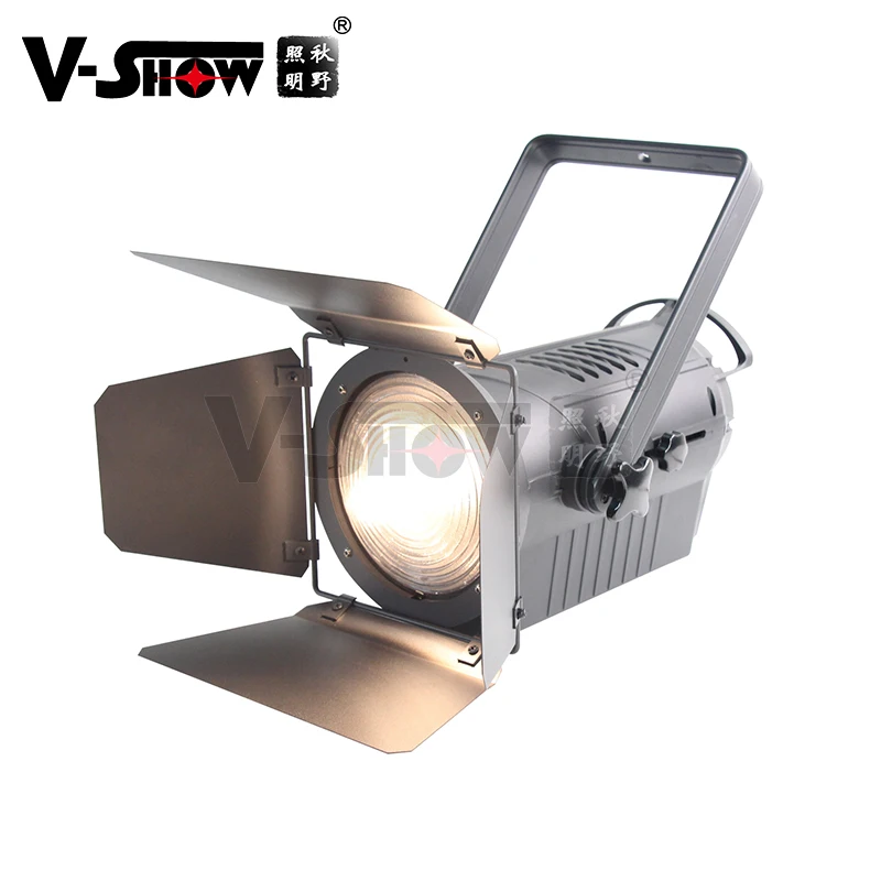 

shipping from USA led Studio fresnel spotlight 200w with Manual zoom Warm White 3000K studio theater concert