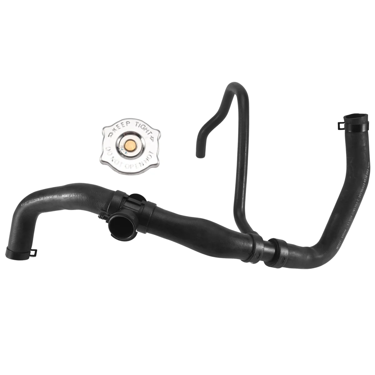 자동차 상부 라디에이터 호스, 지프 컴퍼스 패트리어트 2.0 2.4 적합, 2007 2017 실린더 4 개, 5058492AE