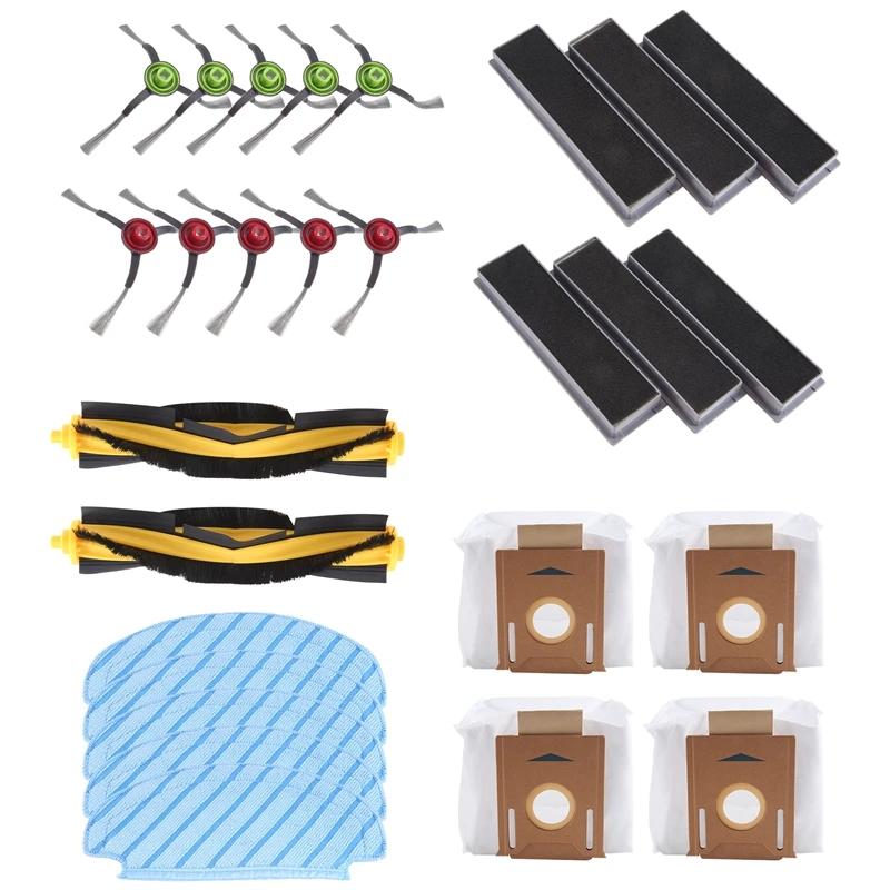 

Accessories Kit Replacement For Ecovacs Deebot OZMO 920/950 / T5 / T8 / T8 AIVI / N7 N8 Pro T9 / T9MAX / T9 Power Model