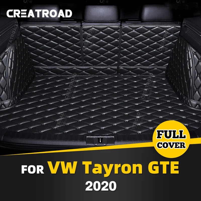 

Auto Full Coverage Trunk Mat For VOLKSWAGEN VW Tayron GTE 2020 Car Boot Cover Pad Cargo Liner Interior Protector Accessories