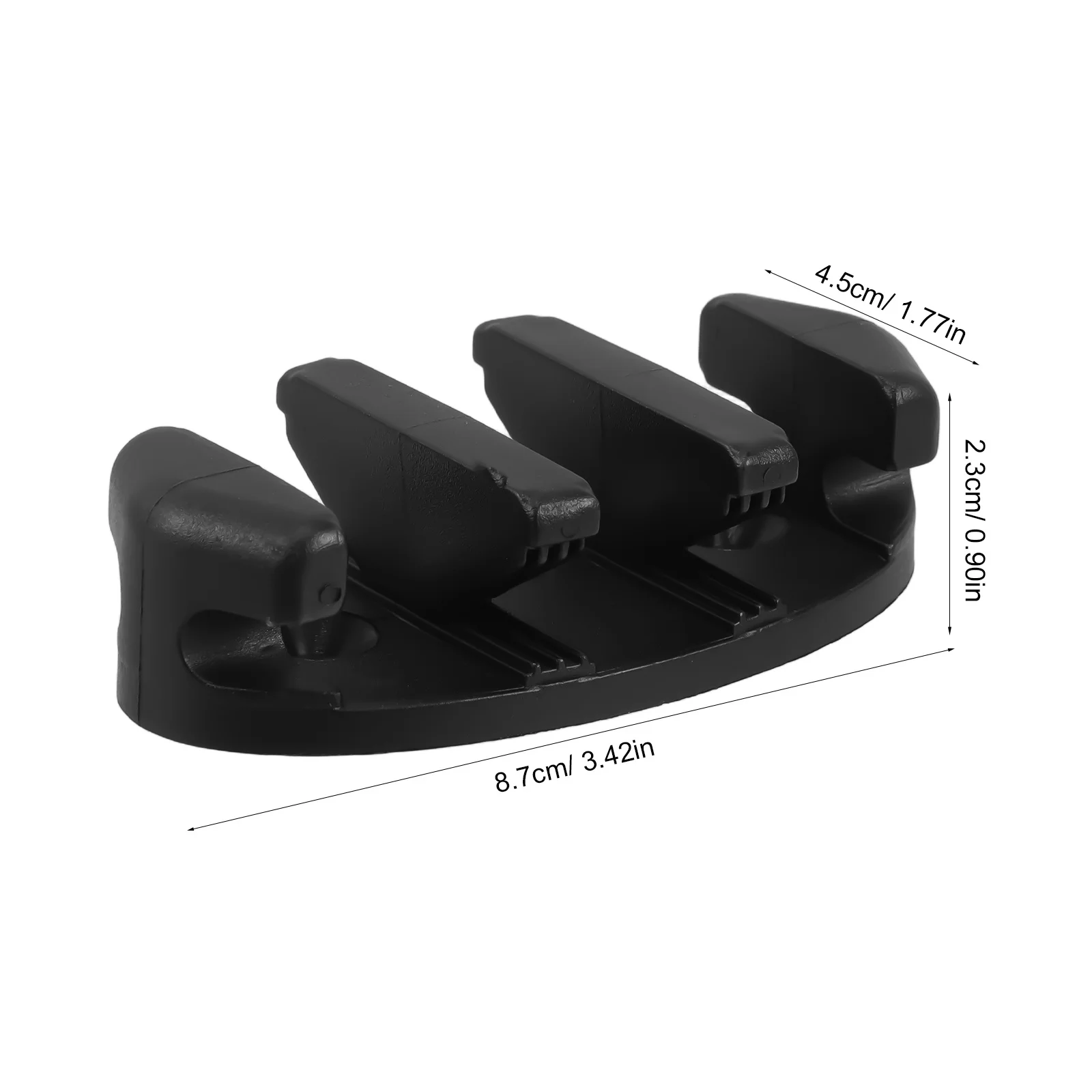 1 قطعة مركبة بحرية مرساة المربط النايلون حبل المربط لزورق كاياك الصيد لرسو السفن رباط دائم الأسود الأجهزة التبعي #3