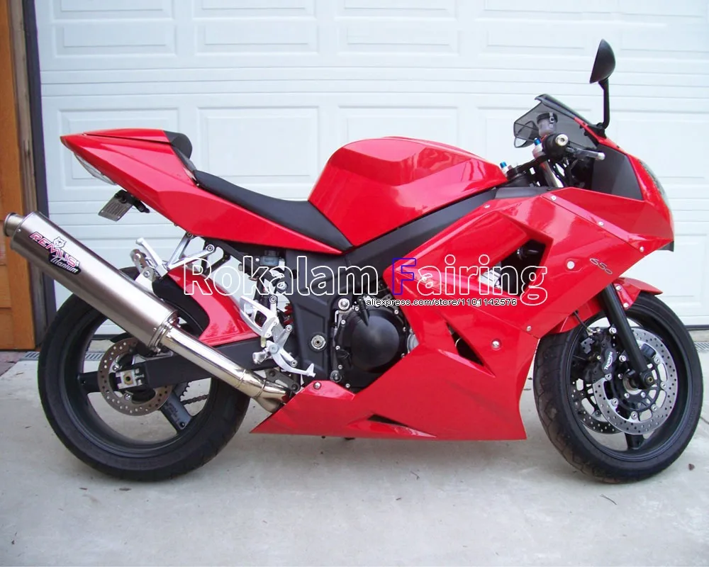 

For Triumph 600 650 Daytona Fairing 2003 2004 2005 Daytona650 Daytona600 03-05 All Red Aftermarket Motorycycle Fairing