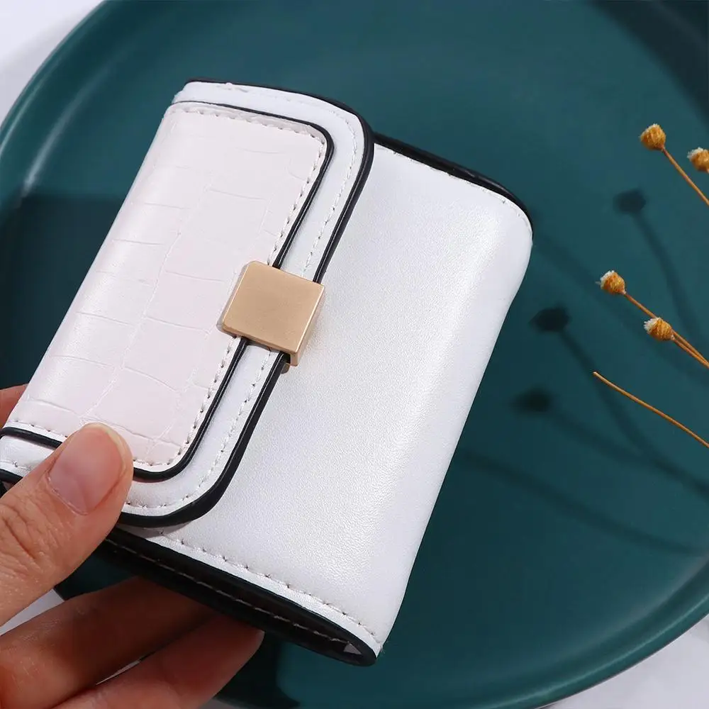 

Retro Mini Fashion Men PU Women Female Coin Purse Small Money Clip Wallet Hasp Card Bag Leather Wallet Business Card Holder