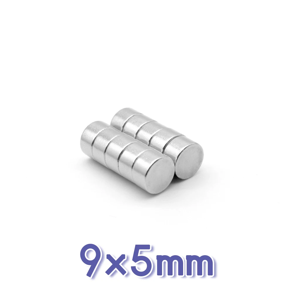 9x5 mm Round powerful magnets Disc N35 9x5 mm neodymium magnet 9mm x 5mm Permanent NdFeB magnet strong 9x5mm