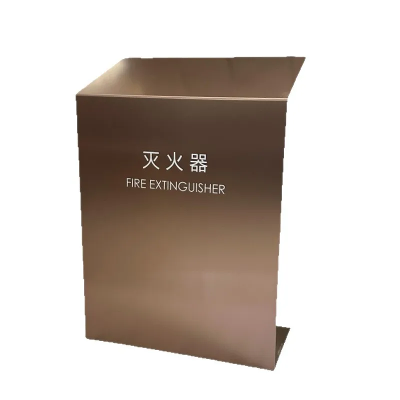 Special thickened display rack for fire equipment wood grain storage box