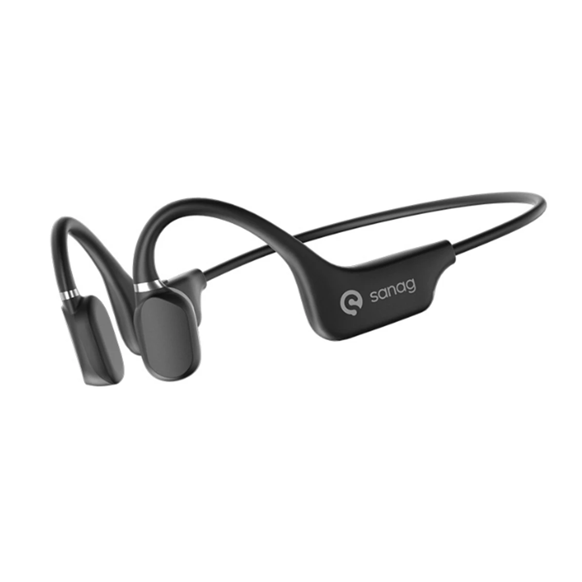 

Наушники Sanag с воздушной проводимостью, ультра долгий режим ожидания, Bluetooth 5,0, A5S MAX, встроенная память 32 ГБ, TWS, спортивные водонепроницаемые, черные