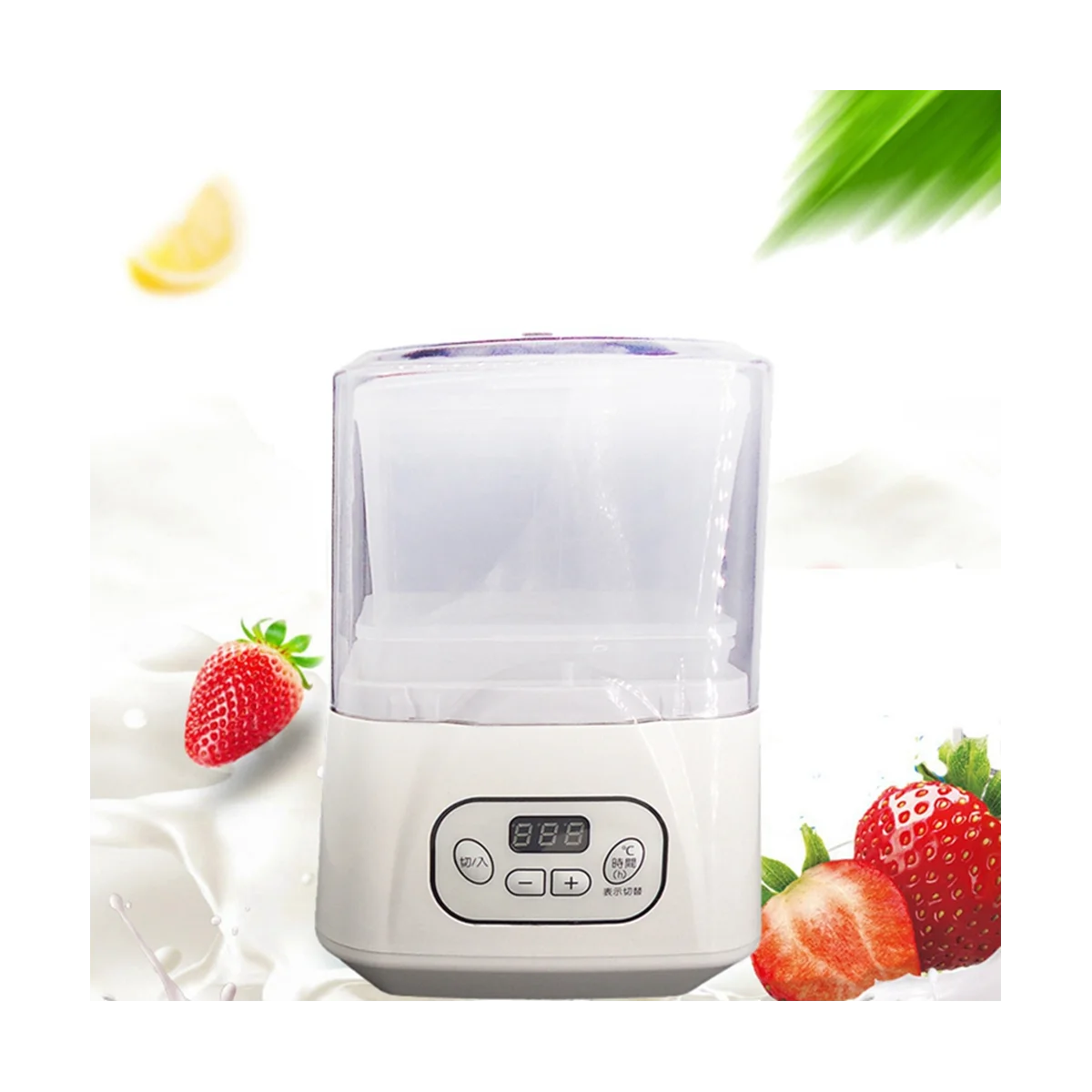 1L Electric Yogurt Maker Automatic Constant Temperature Yogurt Machine DIY Yogurt Rice Wine Natto Maker EU Plug