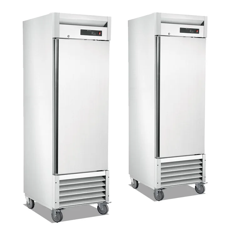 1320L Large Capacity Commercial Refrigeration Equipment Upright Chiller Freezers Fan Cooling Commercial Freezer