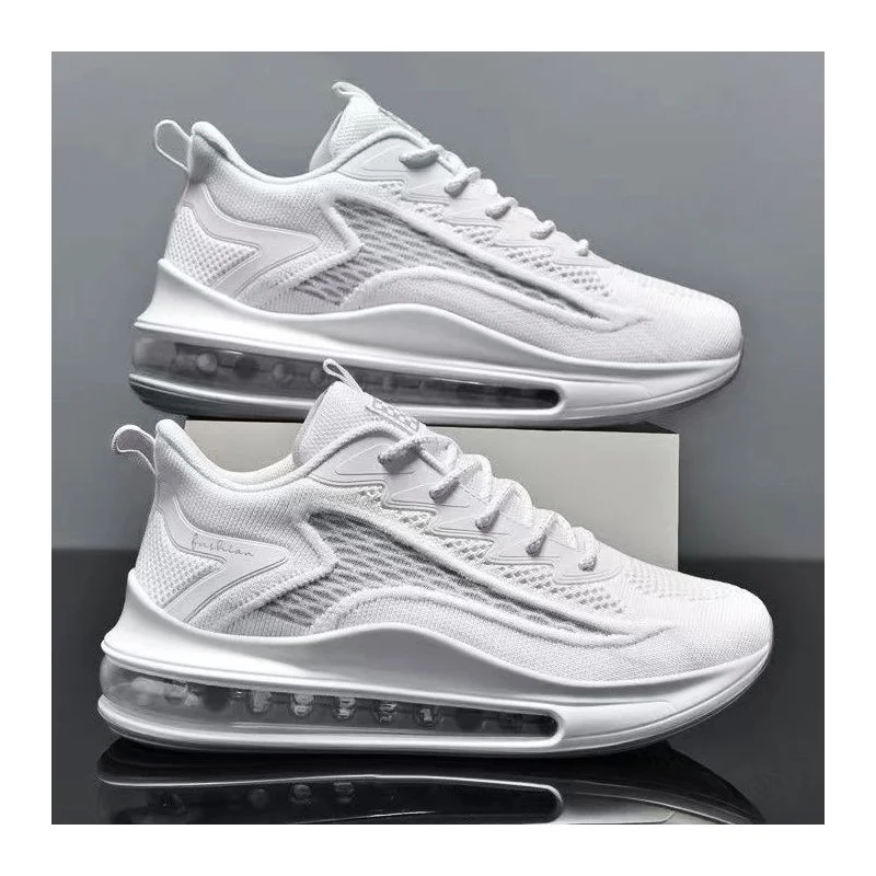 Men's Fashionable Breathable Comfortable Sports Shoes Outdoor Running Leisure Thick Soled Shoes