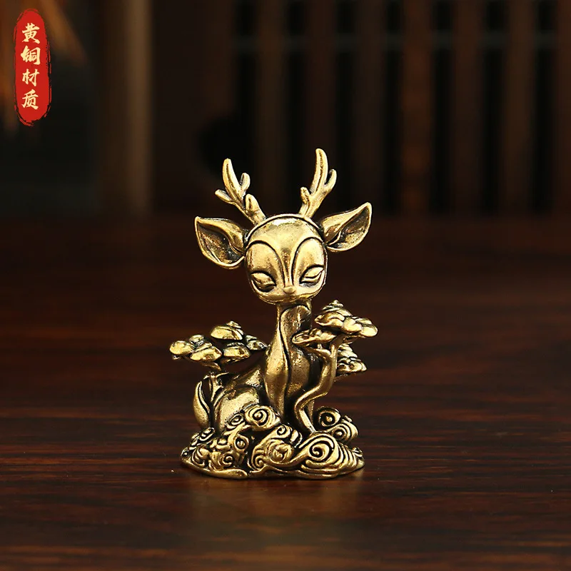 Flower ornaments, creative desktop landscaping decorations, small deer home living room furnishings, mascots, hot selling