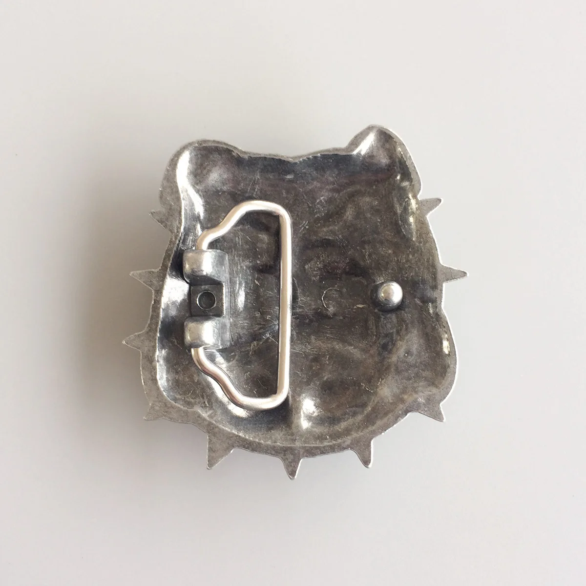 England British Bulldog Enamel Animal Vintage Belt Buckle also Stock in US BK-CA053 Free Shipping