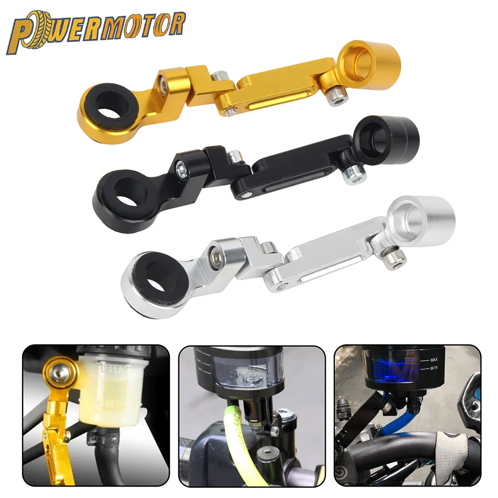 Universelle CNC-Halterung für Brems- und Kupplungsflüssigkeitsbehälter für Suzuki GSF650 1200 1250 Kawasaki ZX6 ﻿