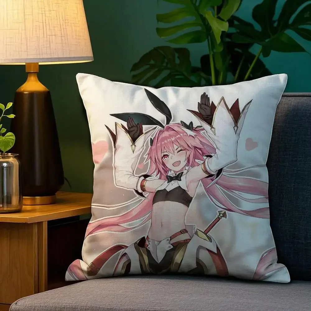 

Декоративная наволочка с принтом японского аниме Fate A-Apocrypha Astolfos, украшение для дома, наволочка