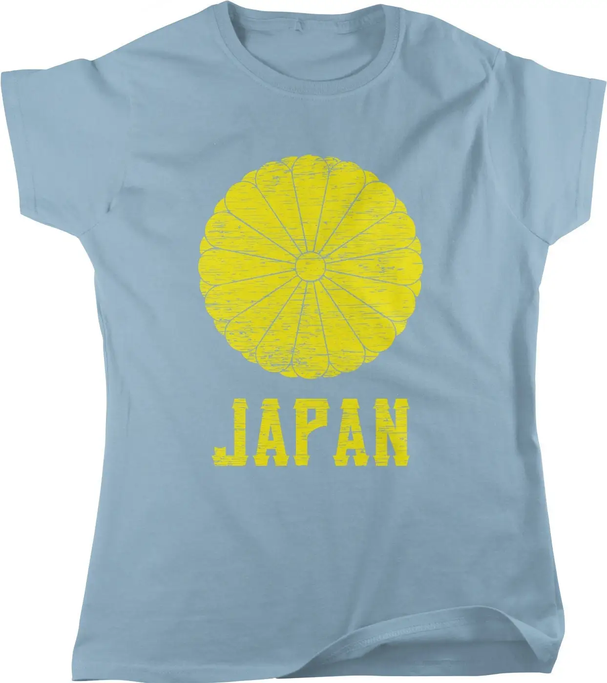 Japan Coat of Arms Imperial Seal Flower Women's T shirt HOOD_00244