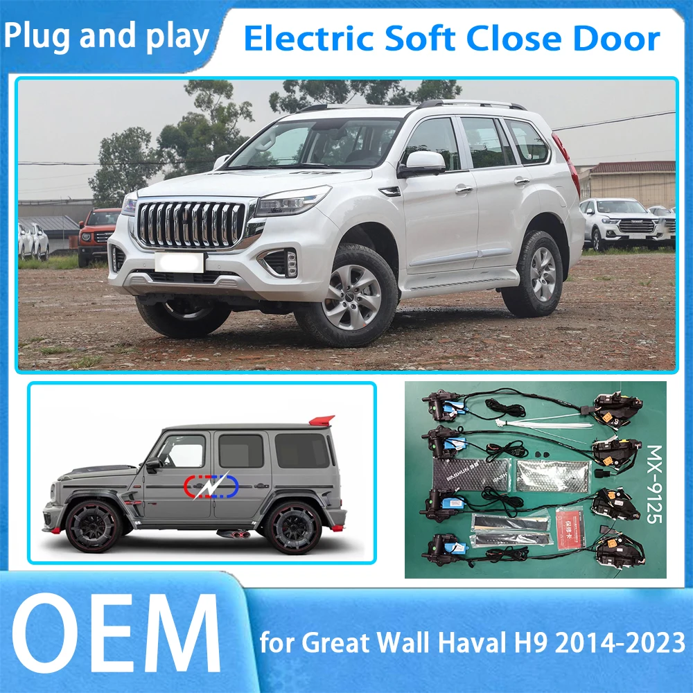 

for Great Wall Haval H9 2014-2023 OEM Car Soft Close Door System Automatic Electric Auto Pull Power Latch Power Closing