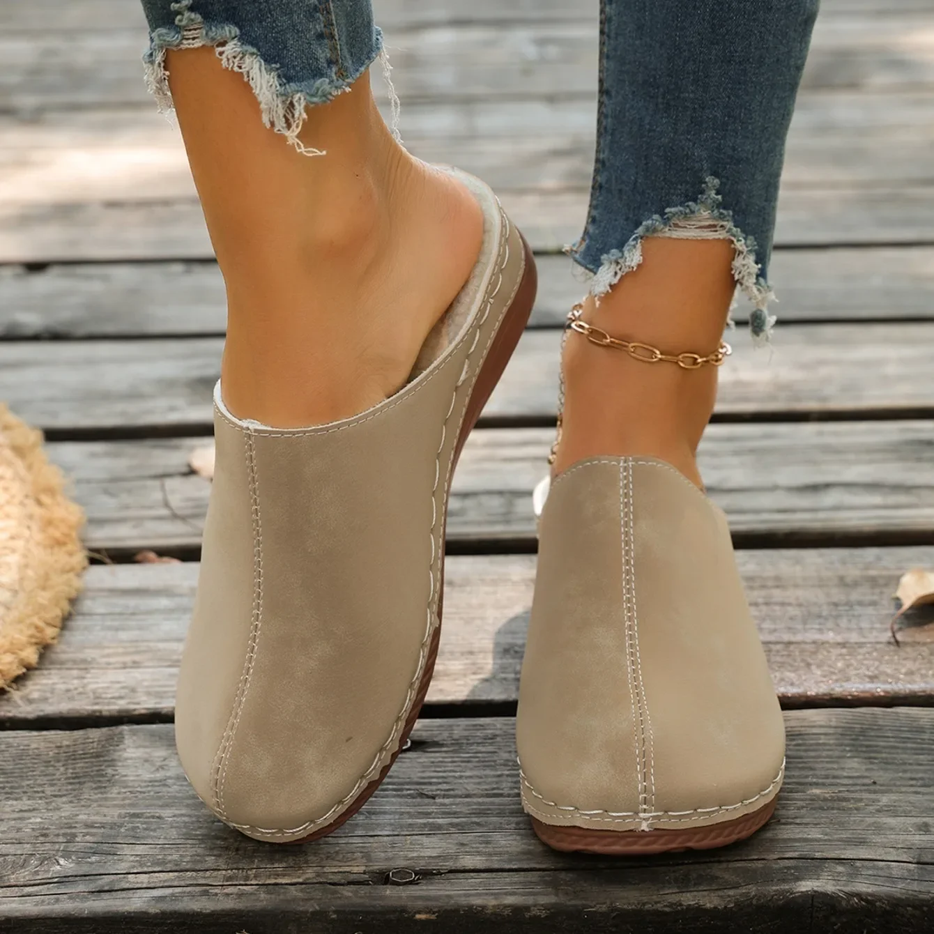 2026 Sommer Damen Pantoffeln Strand Designer Schuhe Damen Casual Plateau-Sandalen Bequeme Slip-On Mode-Slides Damen Mules – Detail 12